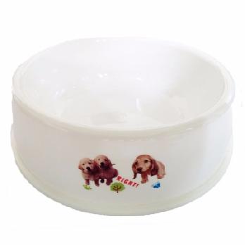 PETS FRIEND XL SIZE PLASTIC BOWL FOR DOG AND CAT 